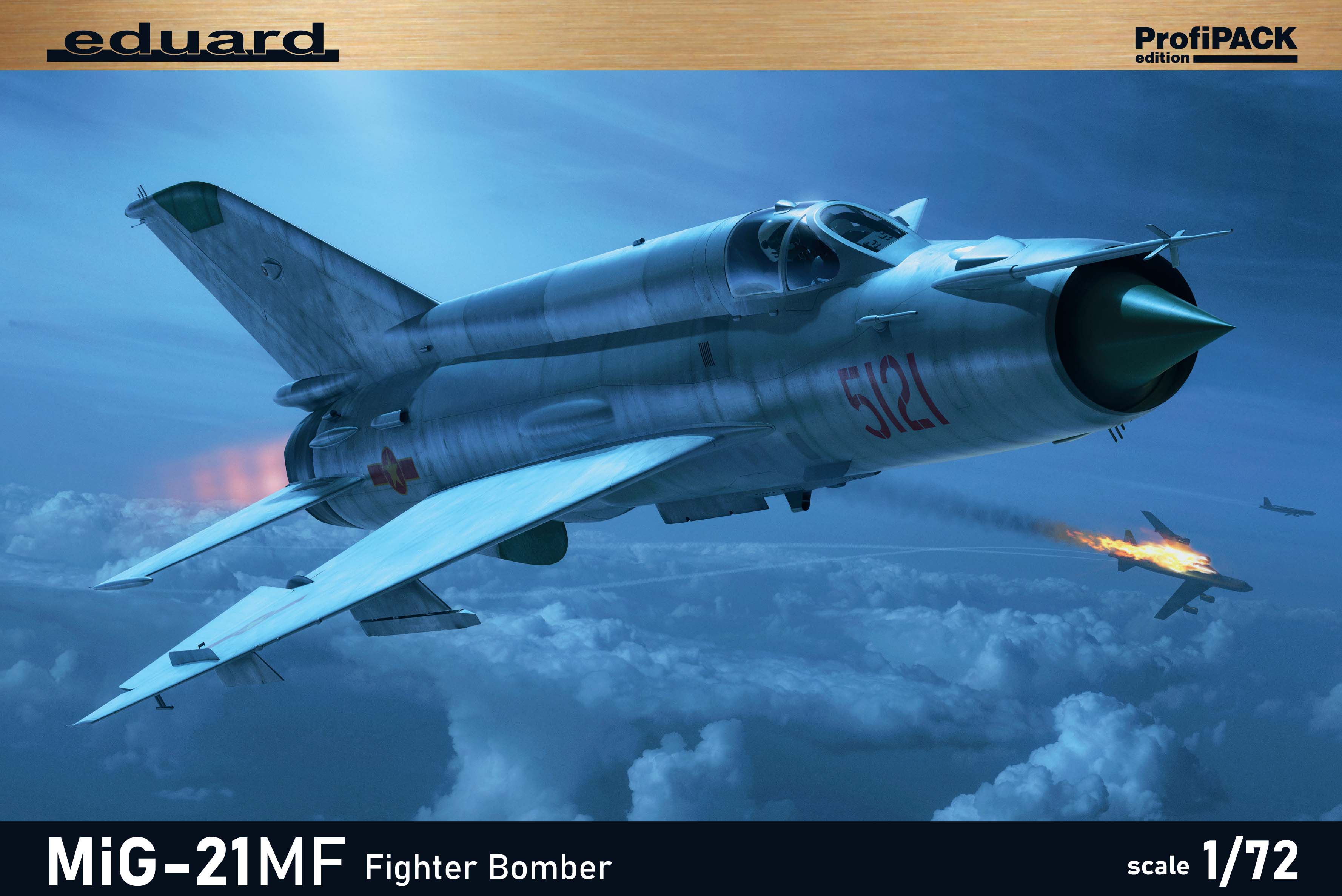 Eduard 1/72 MiG-21MF Fighter Bomber [Profipack]