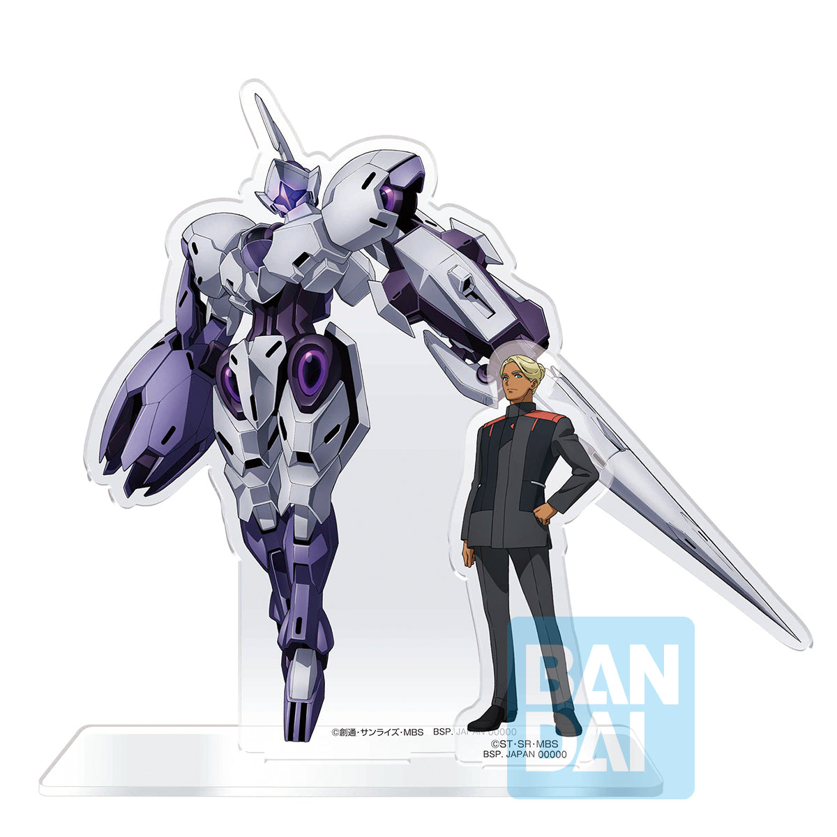Bandai Ichibansho Acrylic Stand Shaddiq Zenelli "Mobile Suit Gundam The Witch From Mercury" | 4573102659002
