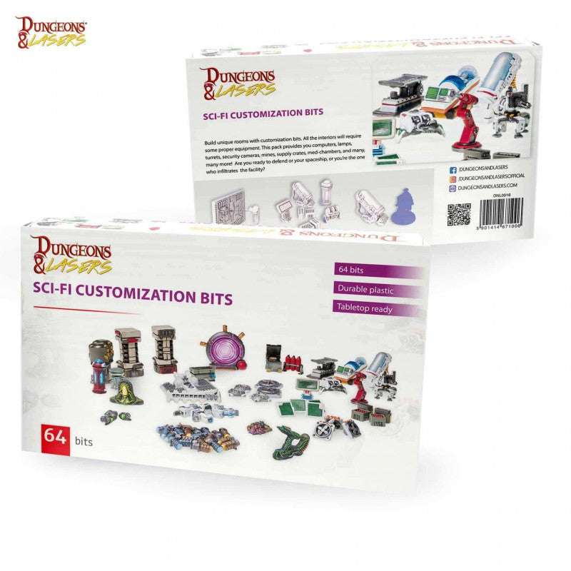 Archon Studio Dungeons and Lasers: Sci-Fi Customization Bits (D&L: Expansion Sets) | 5901414671006