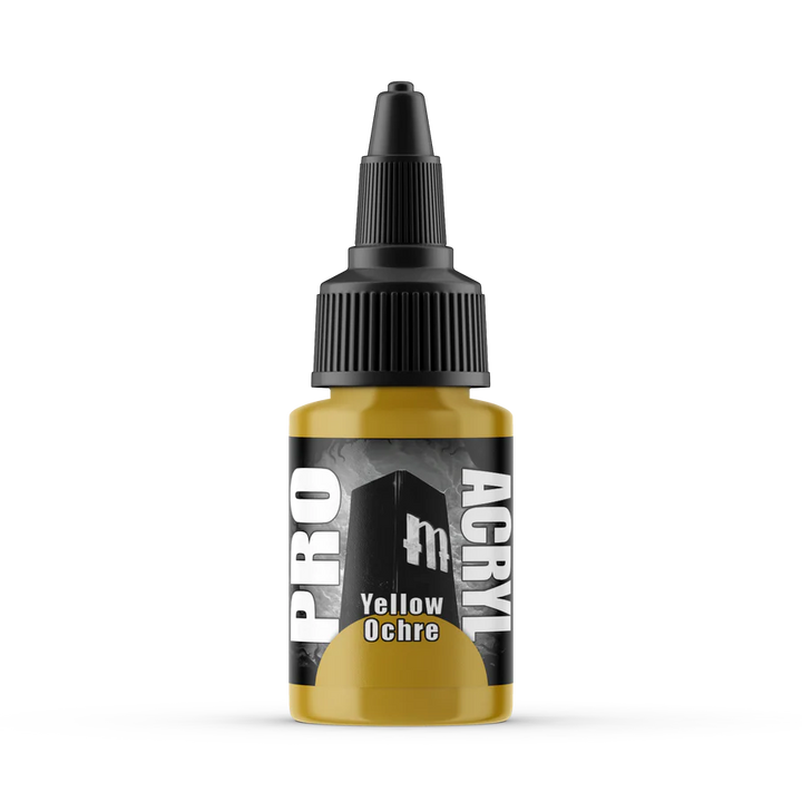 Monument Hobbies Pro Acryl Standard Yellow Ochre 22ml | 628504411384