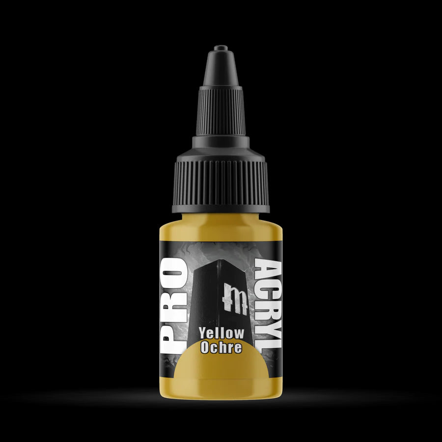 Monument Hobbies Pro Acryl Standard Yellow Ochre 22ml | 628504411384