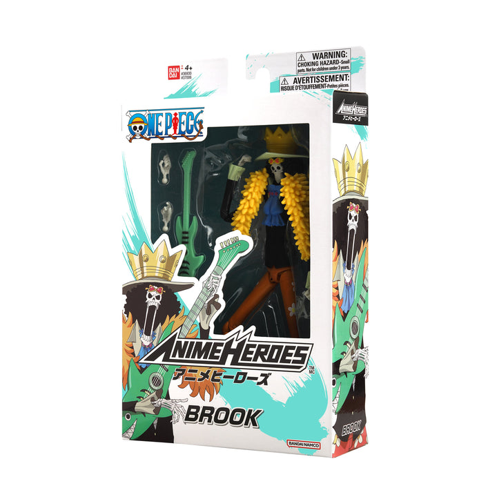 Bandai Anime Heroes - One Piece - Brook Action Figure | 45557370060