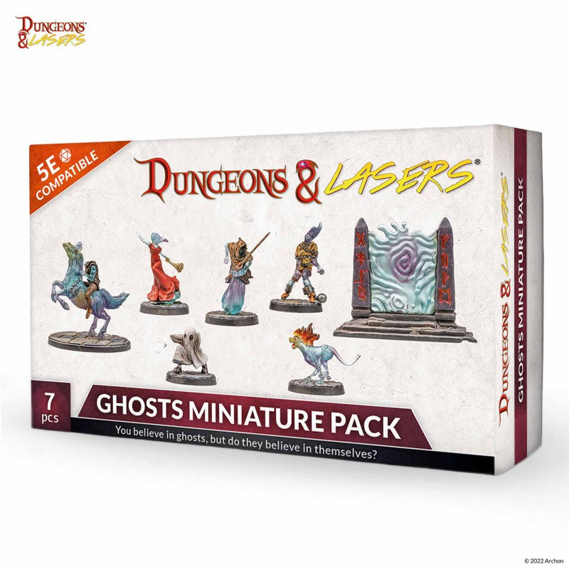 Archon Studio Dungeons and Lasers: Ghosts Miniature Pack (D&L: Miniatures) | 5901414673123