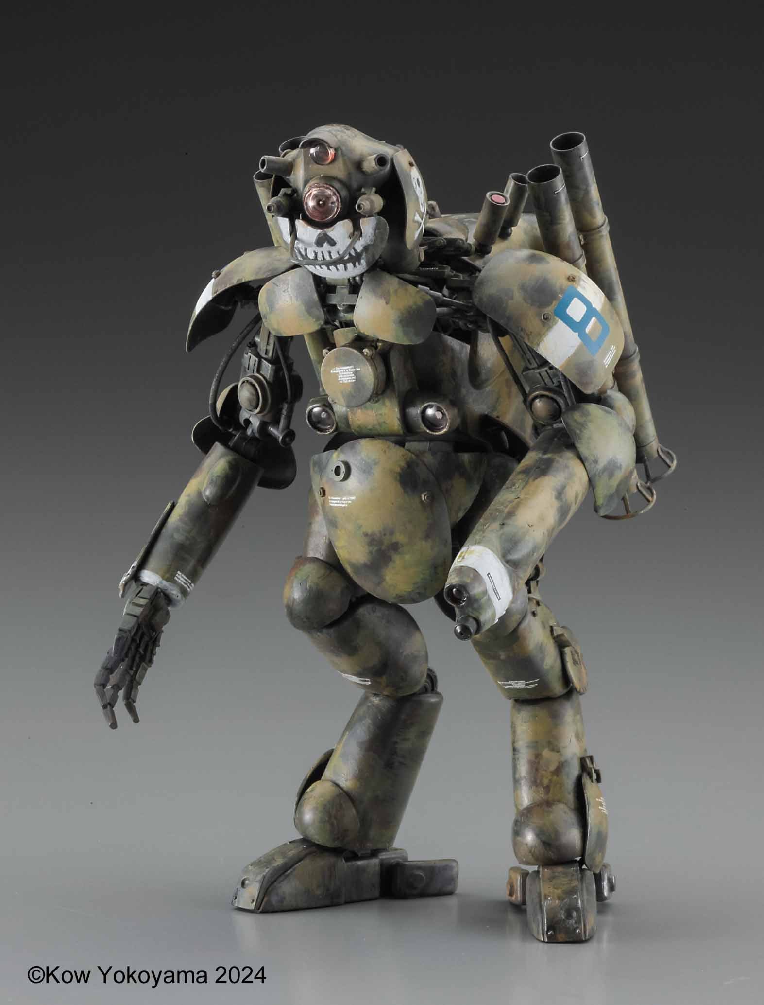 Hasegawa (Maschinen Krieger) 1/20  Humanoid Unmanned Interceptor Großer Hund Ausf.M "MASKENBALL" | 4967834641297