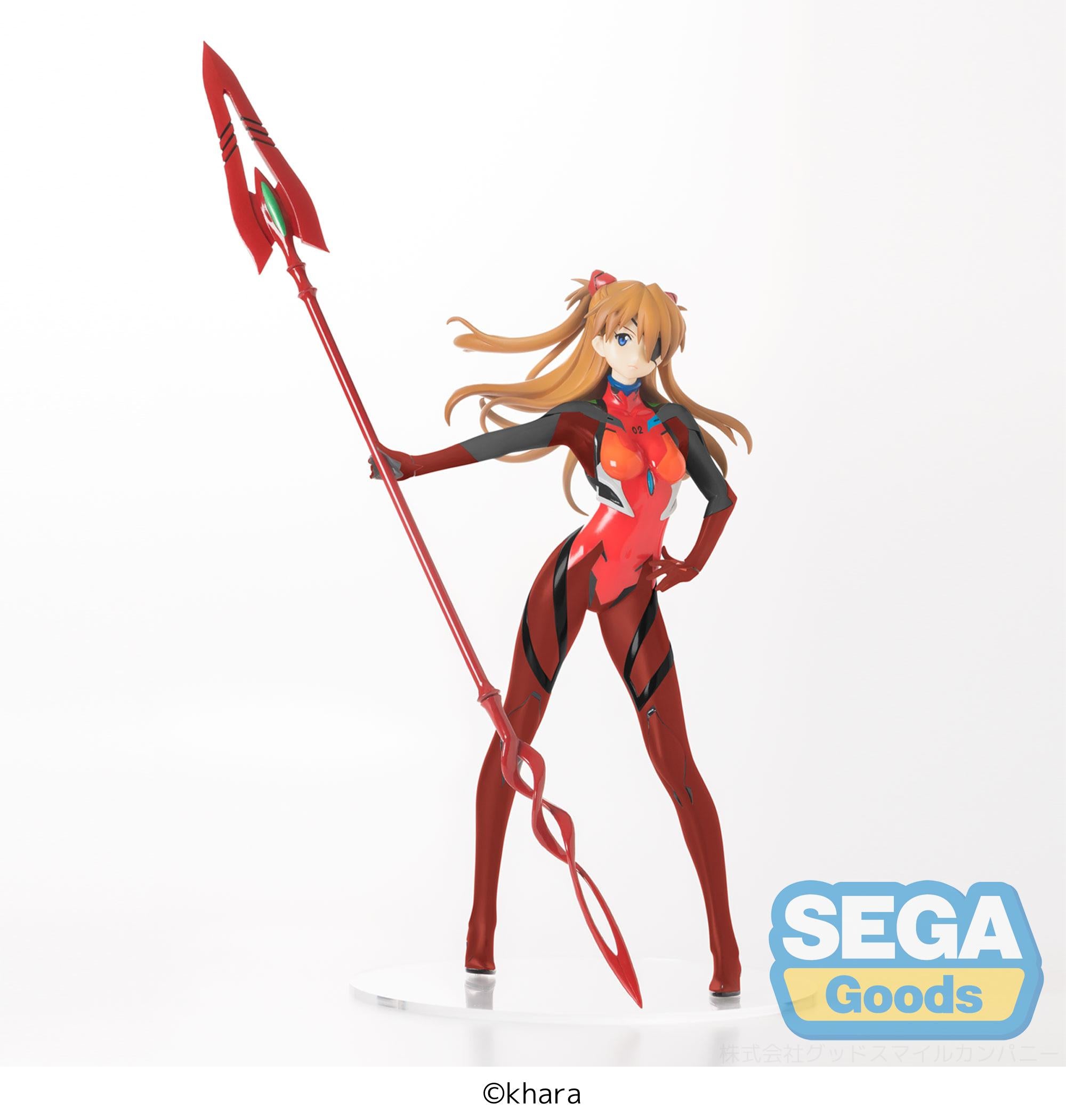 SEGA Evangelion: New Theatrical Edition Series Asuka x Spear of Cassius (Re-Run) LPM Figure