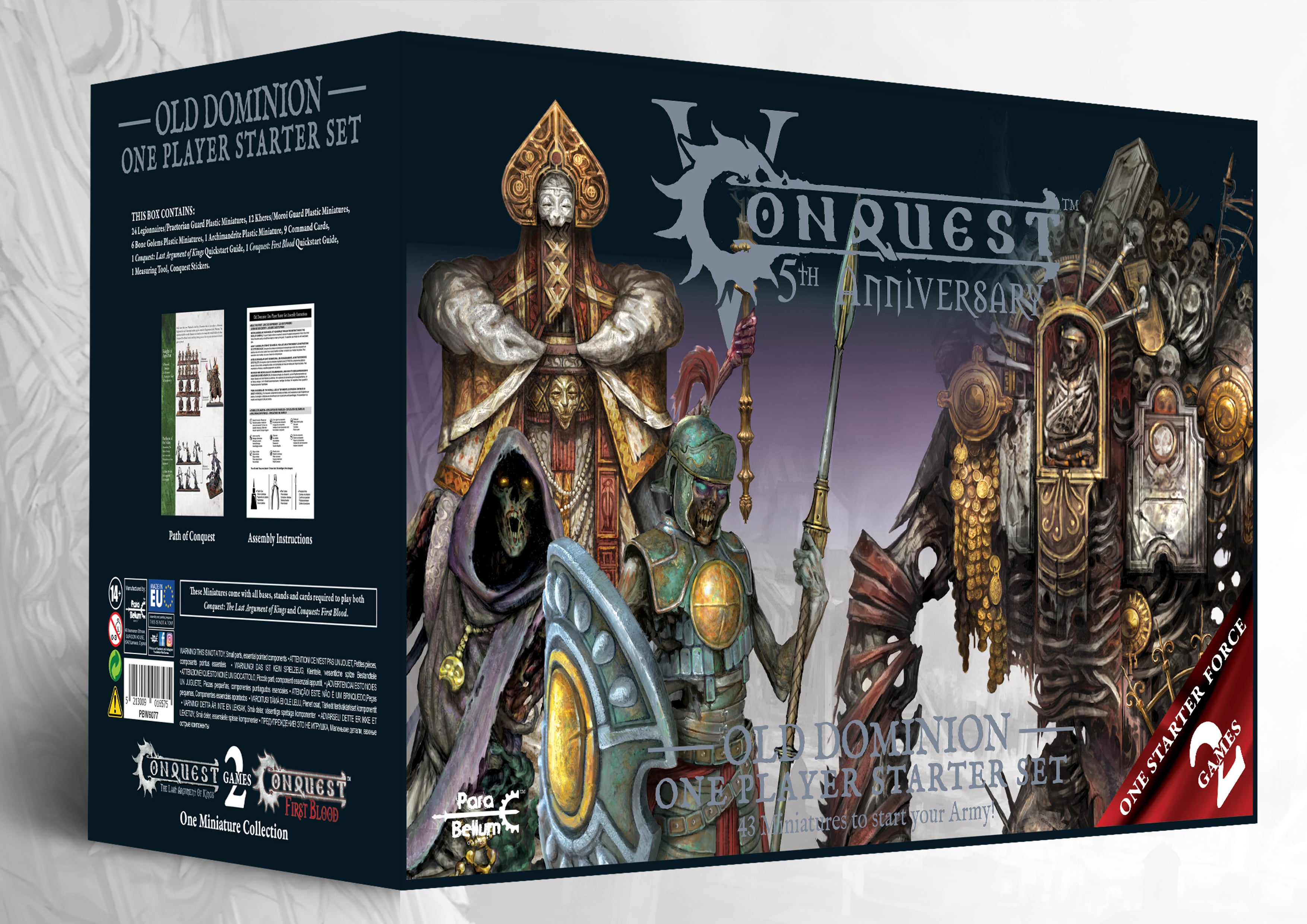 Conquest, Old Dominion - Conquest 5th Anniversary Supercharged Starter Set (PBW6077)