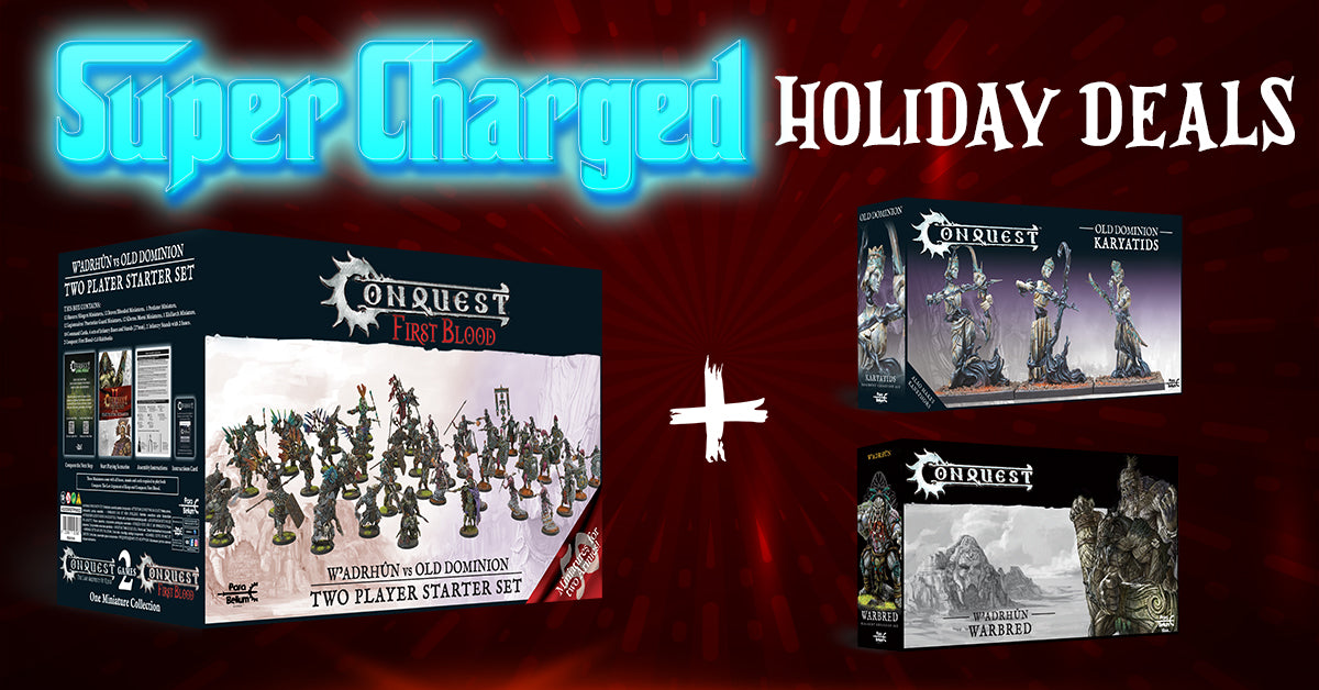 Conquest, First Blood- Two player Starter Set with BONUS BRUTES (PBW1054) **PROMO ITEM