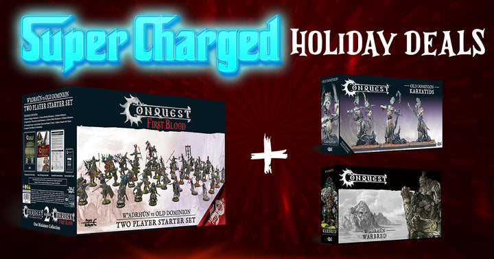 Conquest, First Blood- Two player Starter Set with BONUS BRUTES (PBW1054) **PROMO ITEM | 5213009016360
