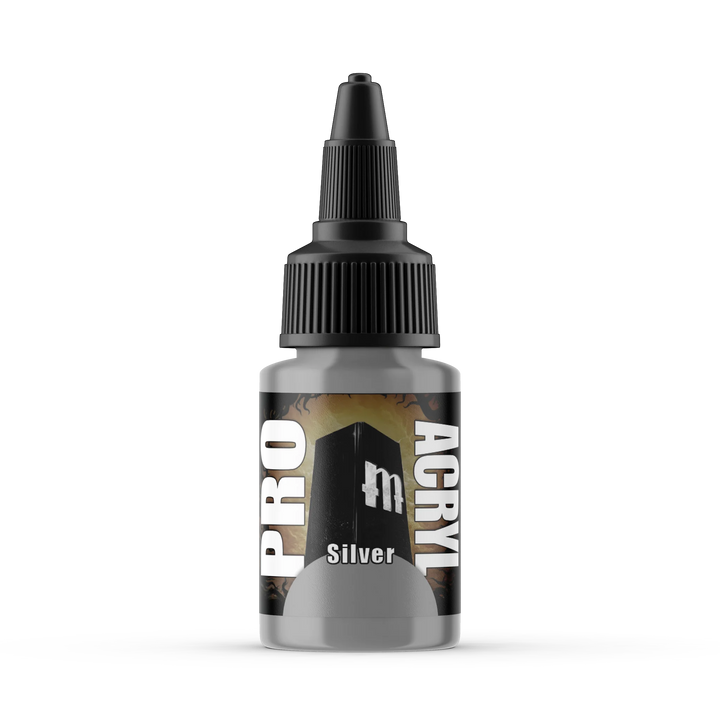 Monument Hobbies Pro Acryl Standard Silver 22ml | 628504411254