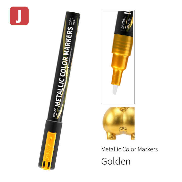 DSPIAE Super Metallic Color Markers - Golden | 6970845565276