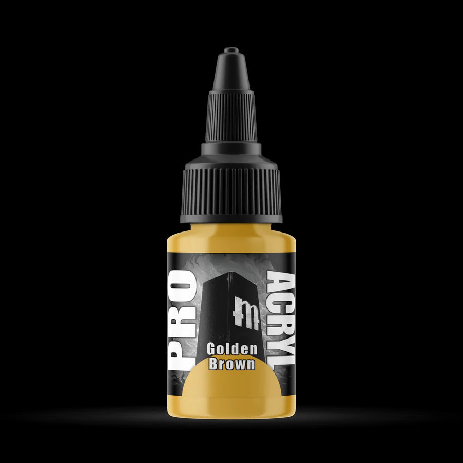 Monument Hobbies Pro Acryl Standard Golden Brown 22ml | 628504411179