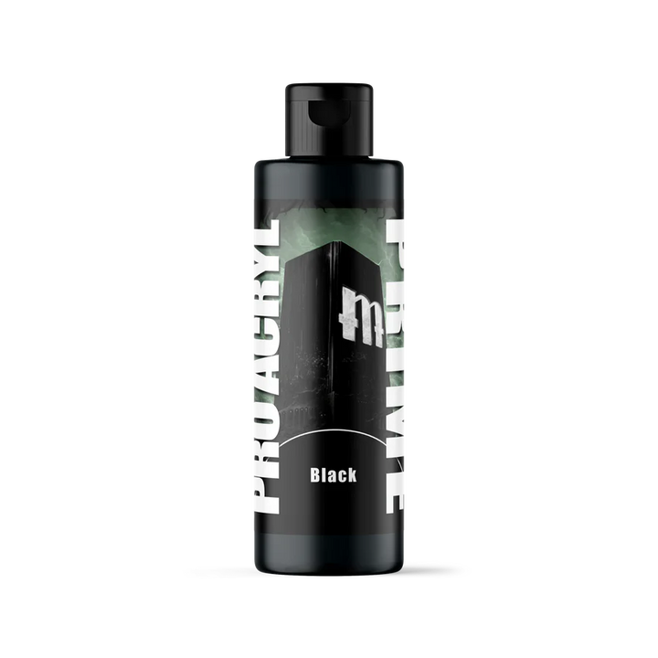Monument Hobbies Pro Acryl PRIME Airbrush Primers Black | 655368004032