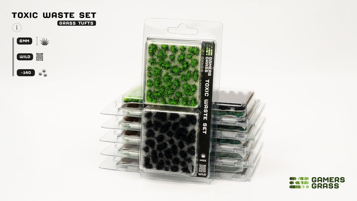 Gamers Grass Toxic Waste Tuft Set - Wild | 738956790507