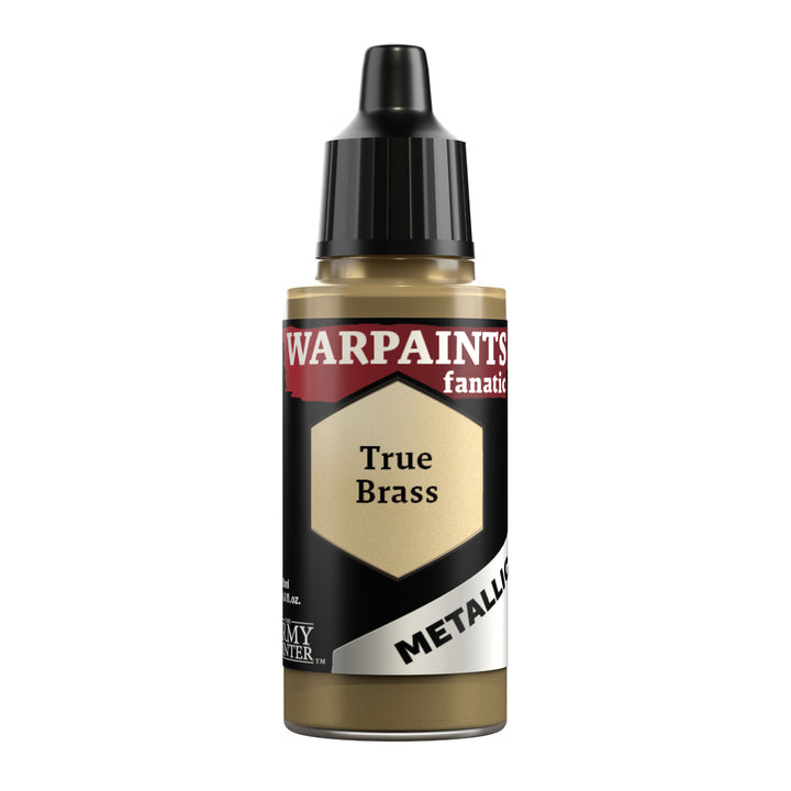 Army Painter Warpaints Fanatic Metallic, True Brass | 5713799318601