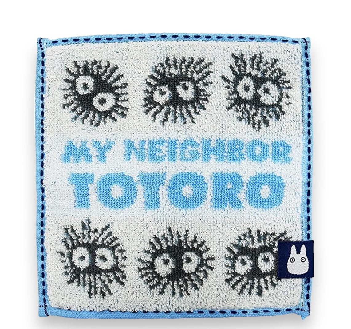 Marushin Mini Towel Mame Towel Series (Susuwatari/Soot Sprites) "My Neighbor Totoro"