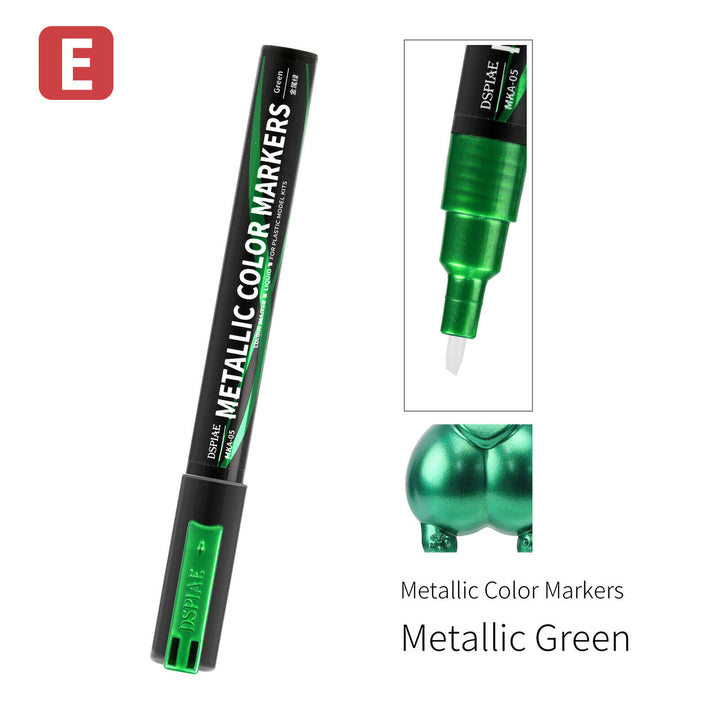 DSPIAE Super Metallic Color Markers - Metallic Green | 6970845565221