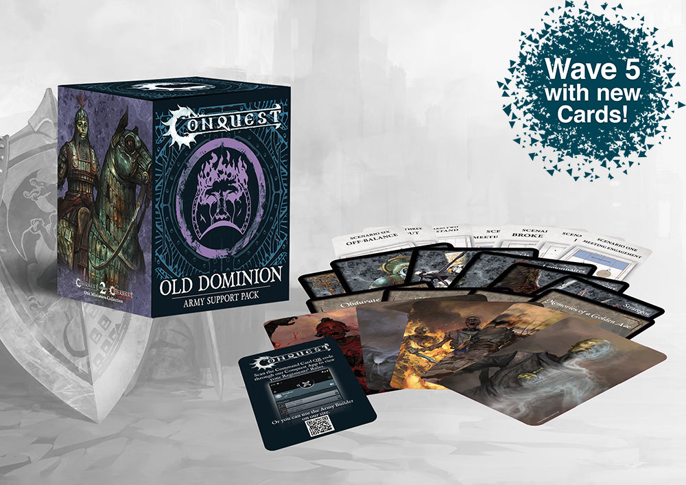 Conquest, Old Dominion - Army Support Pack W5 (PBW8062) | 5213009016445