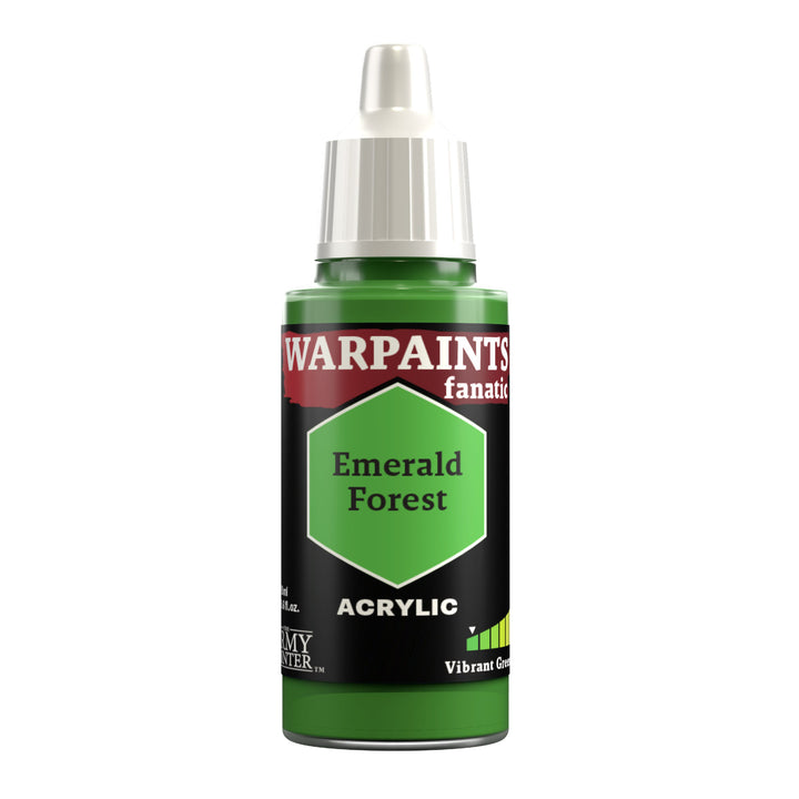 Army Painter Warpaints Fanatic Acrylic, Emerald Forest | 5713799305502