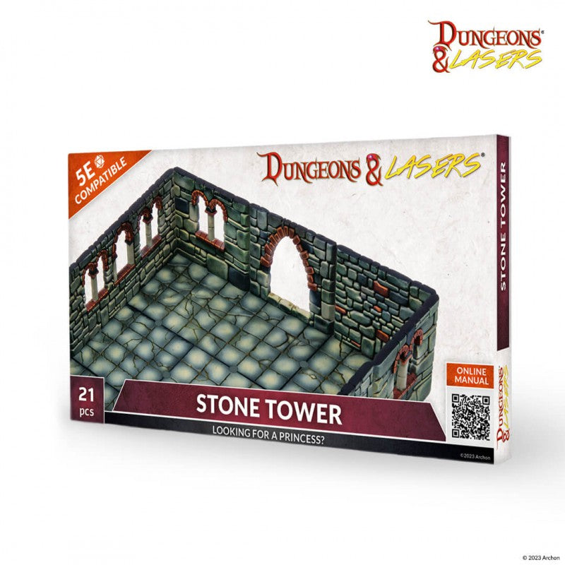 Archon Studio Dungeons and Lasers: Stone Tower (D&L: Expansion Sets) | 5901414673727