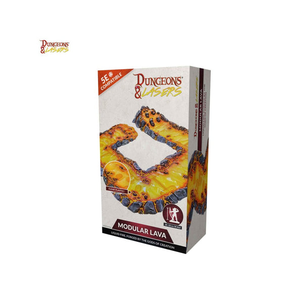 Archon Studio Dungeons and Lasers: Modular Lava (D&L: Expansion Sets) | 5901414675455