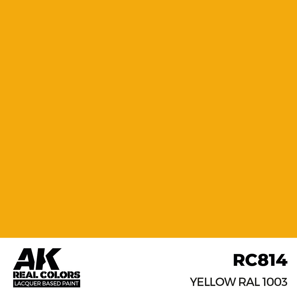 AK Interactive Real Colors Yellow RAL 1003 17 ml. | 8435568335677
