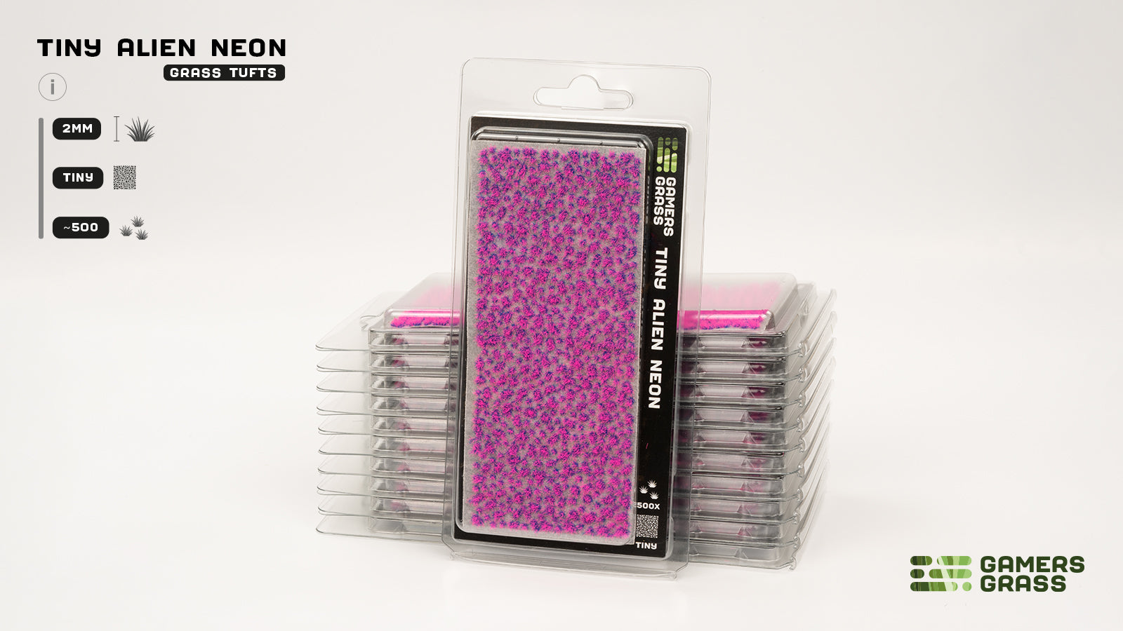 Gamers Grass Alien Neon Tiny Tufts | 738956790484