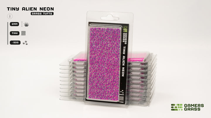 Gamers Grass Alien Neon Tiny Tufts | 738956790484
