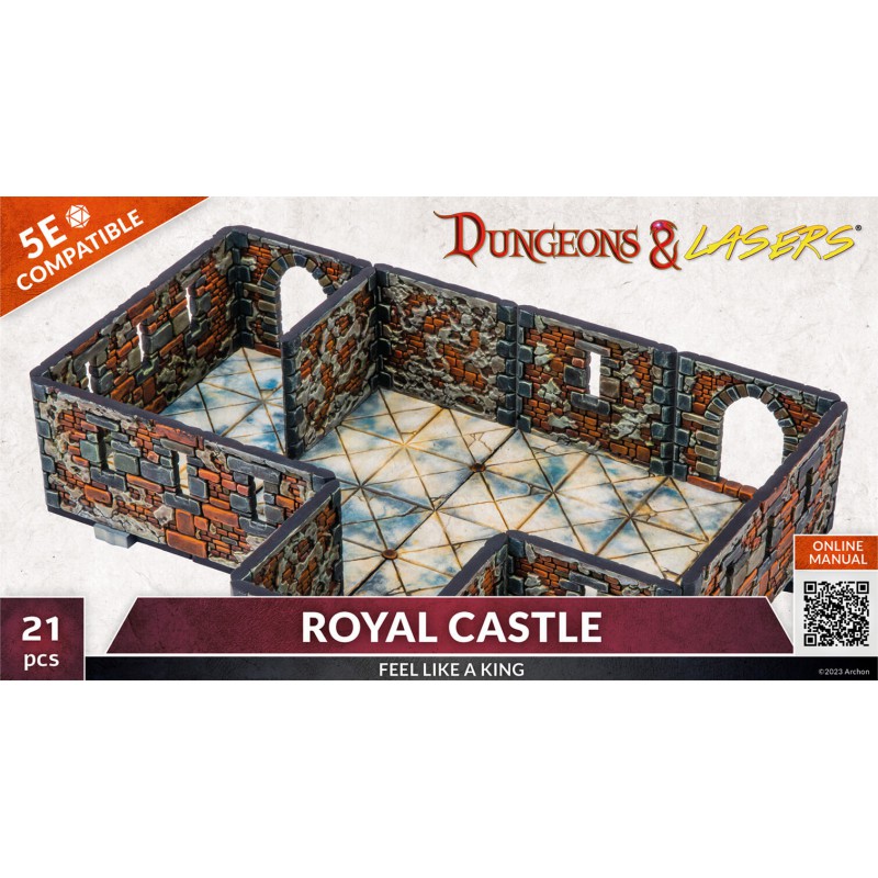 Archon Studio Dungeons and Lasers: Royal Castle (D&L: Expansion Sets) | 5901414673703
