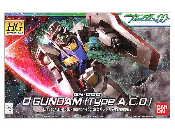 BANDAI Hobby HG 1/144 #45 0 Gundam Operation Mode