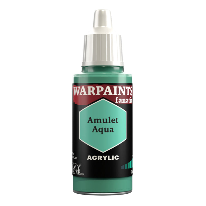 Army Painter Warpaints Fanatic Acrylic, Amulet Aqua | 5713799304802