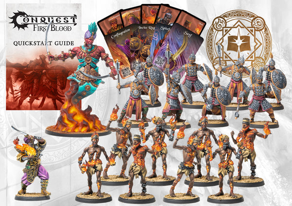 Conquest, Sorcerer Kings - First Blood Warband (PBW6085) | 5213009017374