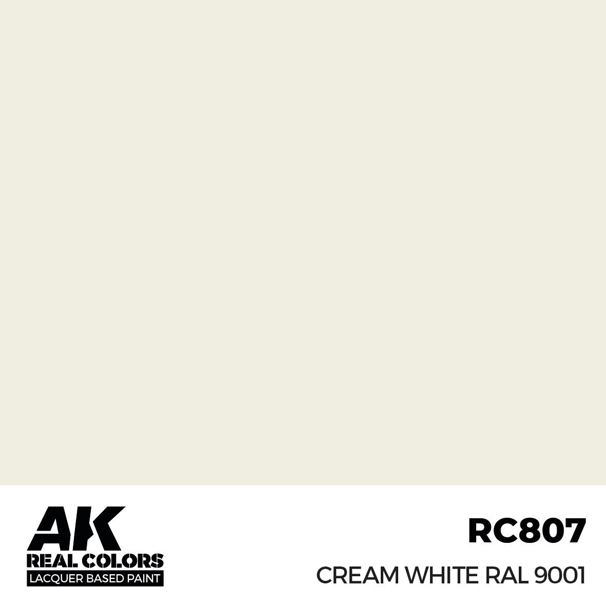 AK Interactive Real Colors Cream White RAL 9001 17 ml. | 8435568335608