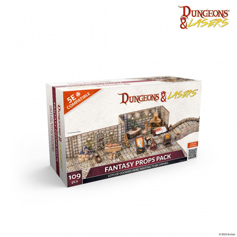 Archon Studio Dungeons and Lasers: Fantasy Props Pack (D&L: Expansion Sets) | 5901414673475