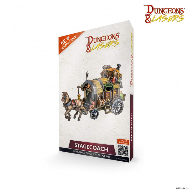 Archon Studio Dungeons and Lasers: Stagecoach (D&L: Miniatures) | 5901414674182