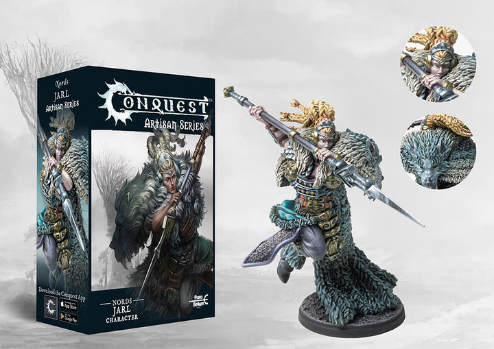 Conquest, Nords - Artisan Series Female Jarl (PBW7424) | 5213009016209