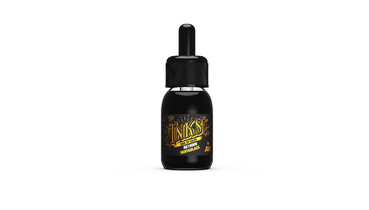 AK Interactive The INKS Vantablack 30 ml | 8435568334786