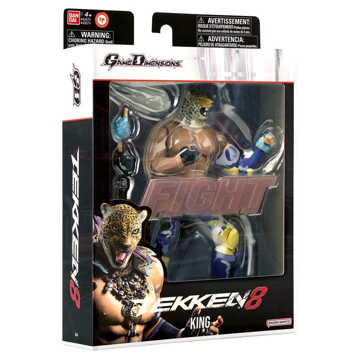 Bandai GameDimensions Tekken Action Figure -King- "Tekken 8" | 45557406745