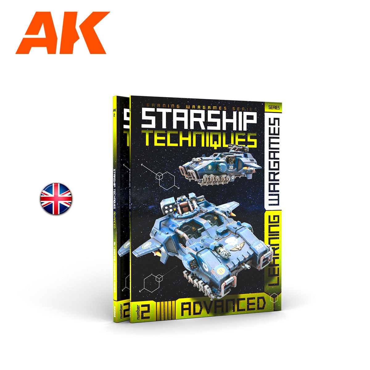 AK Interactive Learning Wargames #02 Starship Techniques - Advanced - (English) | 8435568335165