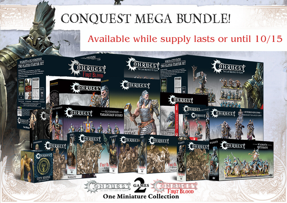 Conquest Retailer Mega Bundle (PBW1025)