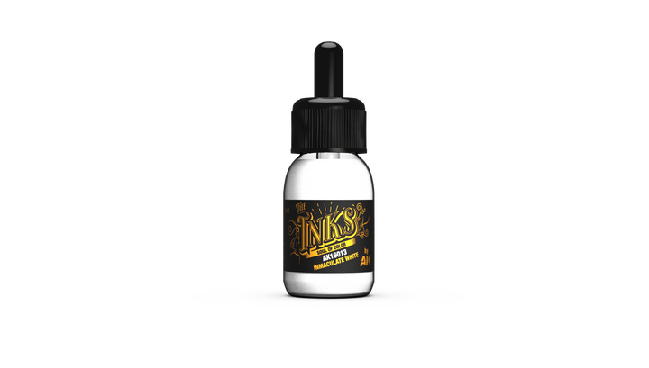 AK Interactive The INKS Inmaculate White 30 ml | 8435568334861