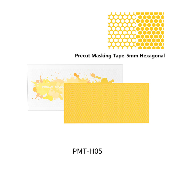 Dspiae PMT-H05 5mm Precut Masking Tape - 5mm Hexagona | 6970845566112