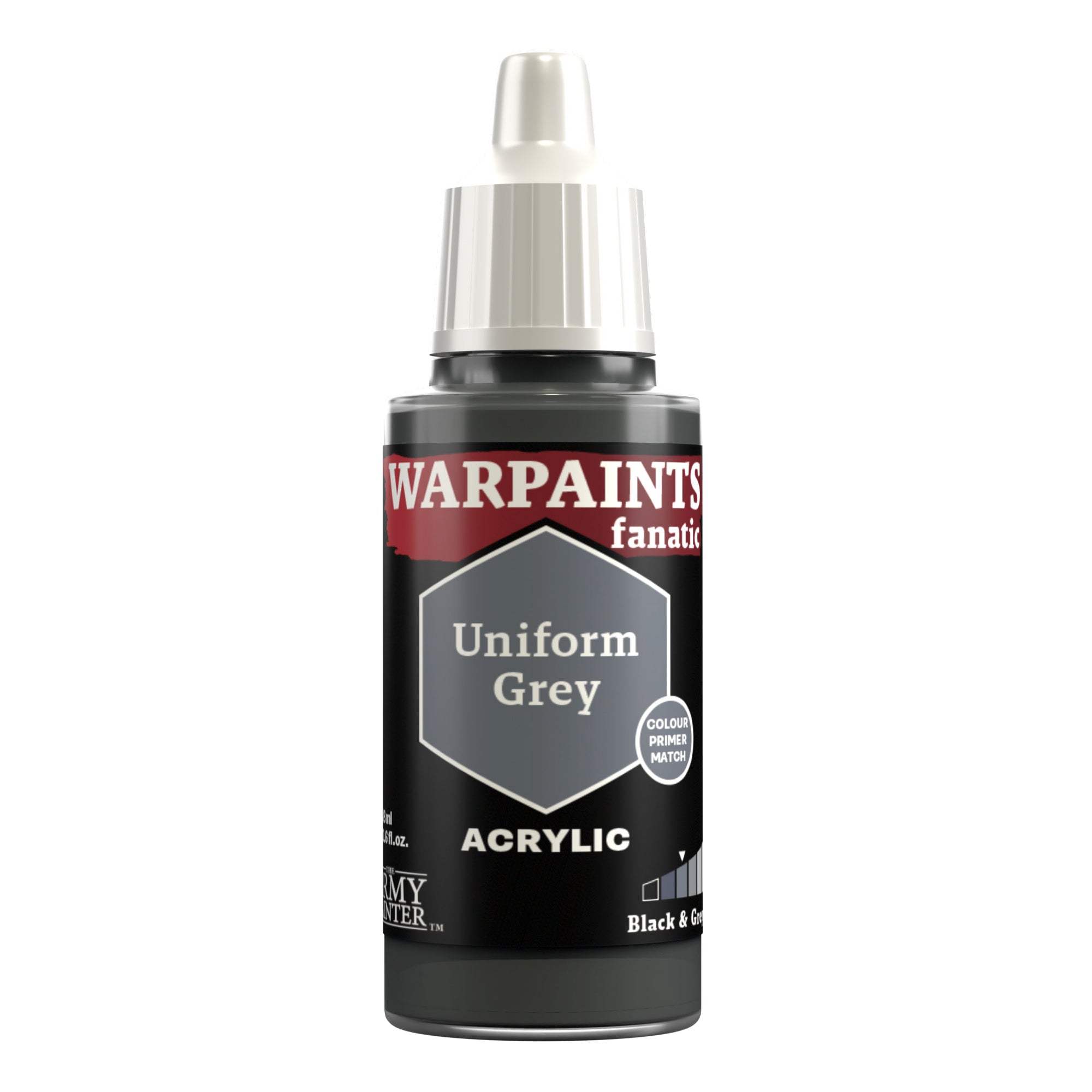 Army Painter Warpaints Fanatic Acrylic, Uniform Grey | 5713799300309