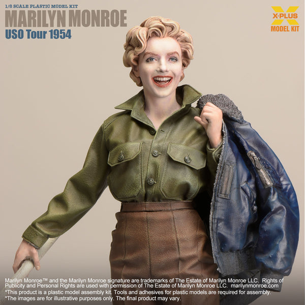 X-Plus 1/8 Marilyn Monroe USO Tour 1954