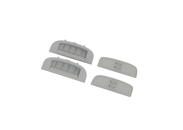 Eduard 1/48 F-4E FOD covers PRINT [R48], for MENG | 8591437582242