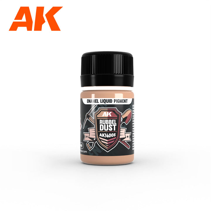 AK Interactive Enamel Liquid Pigment Rubbel Dust 35ml | 8435568334564