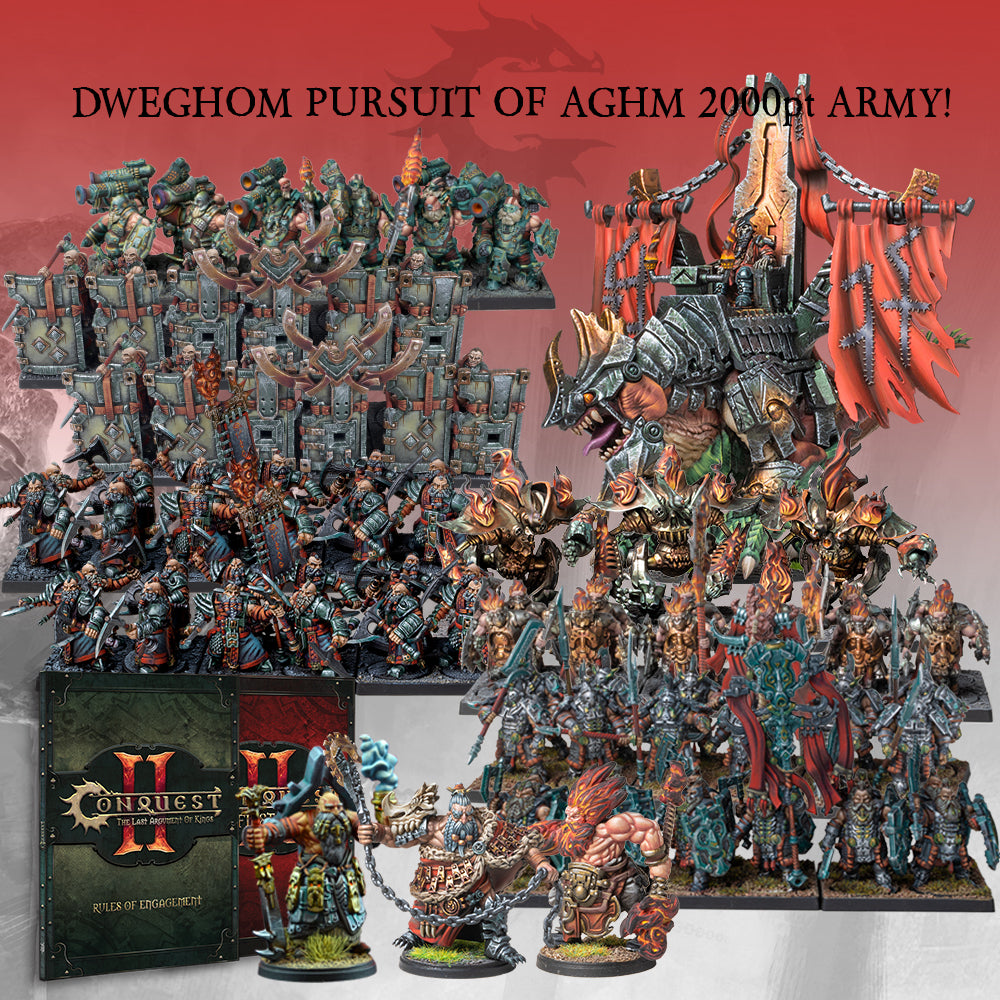 Conquest, Dweghom Pursuit of Aghm 2000pt Army (PBW1040)