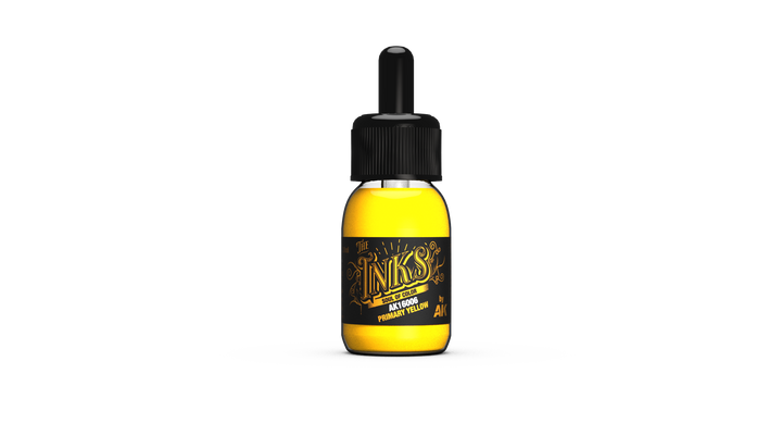 AK Interactive The INKS Primary Yellow 30 ml | 8435568334793
