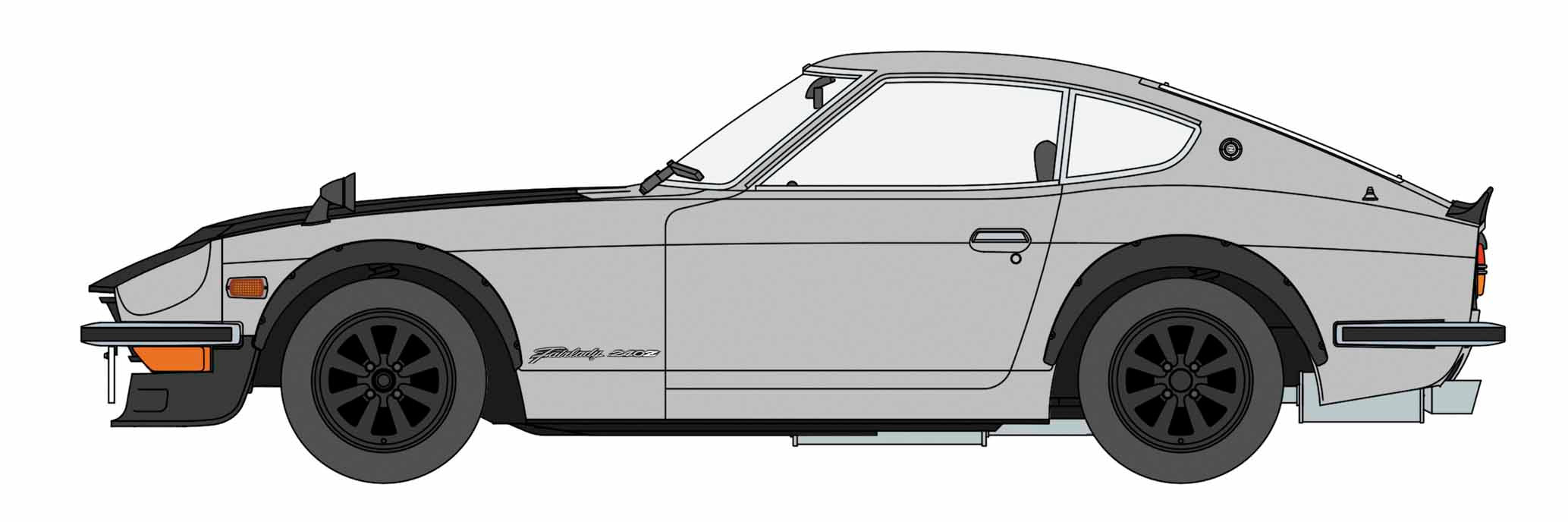 Hasegawa 1/24  NISSAN FAIRLADY 240Z "CUSTOM VERSION"(4967834206823)
