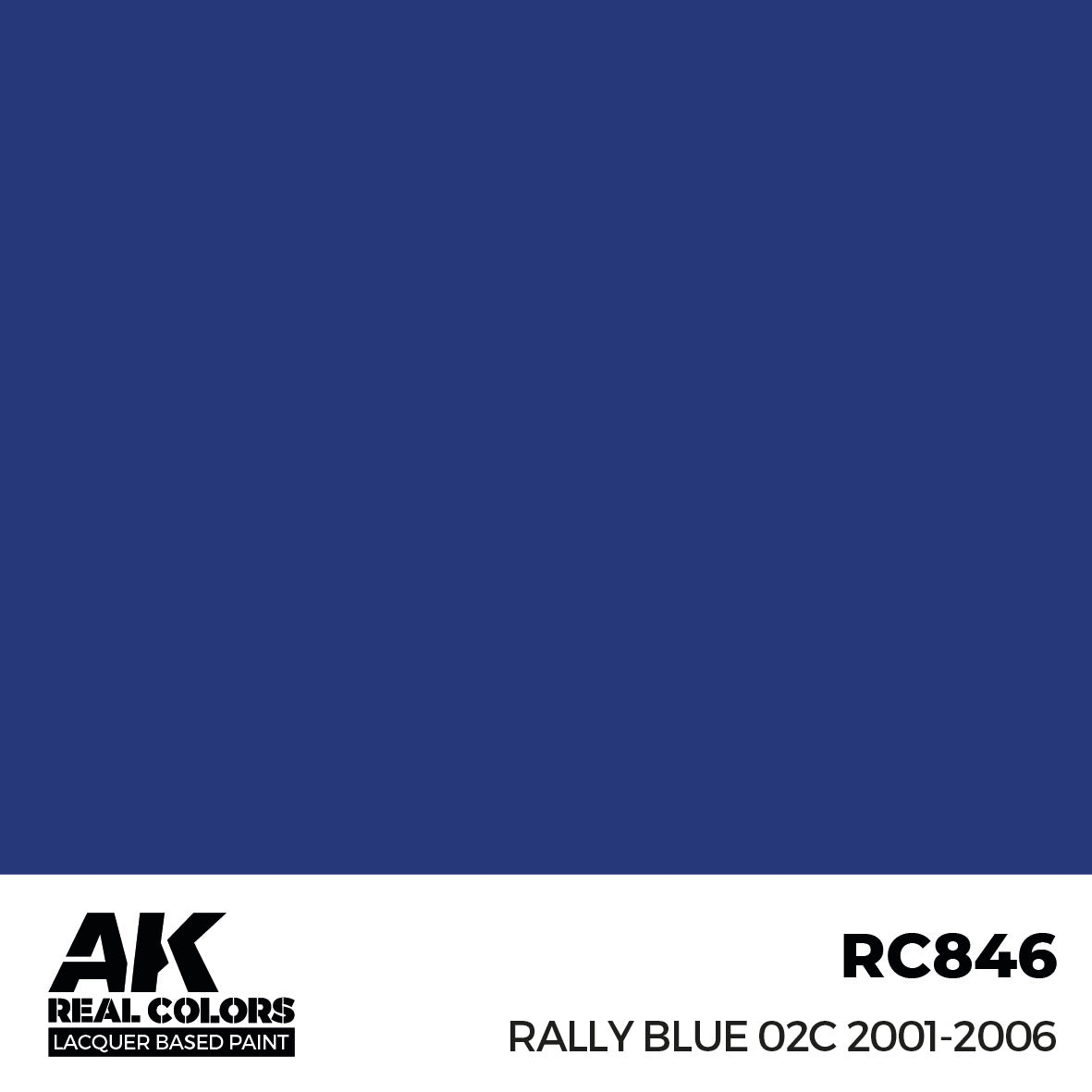 AK Interactive Real Colors Rally Blue 02C 2001-2006 17 ml. | 8435568335998