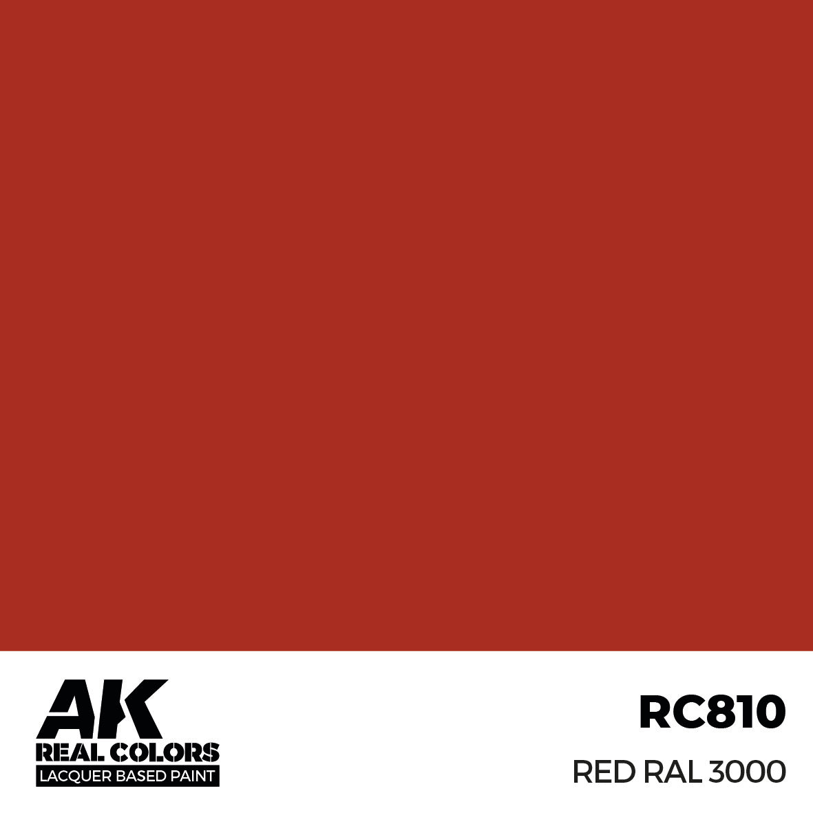 AK Interactive Real Colors Red RAL 3000 17 ml. | 8435568335639